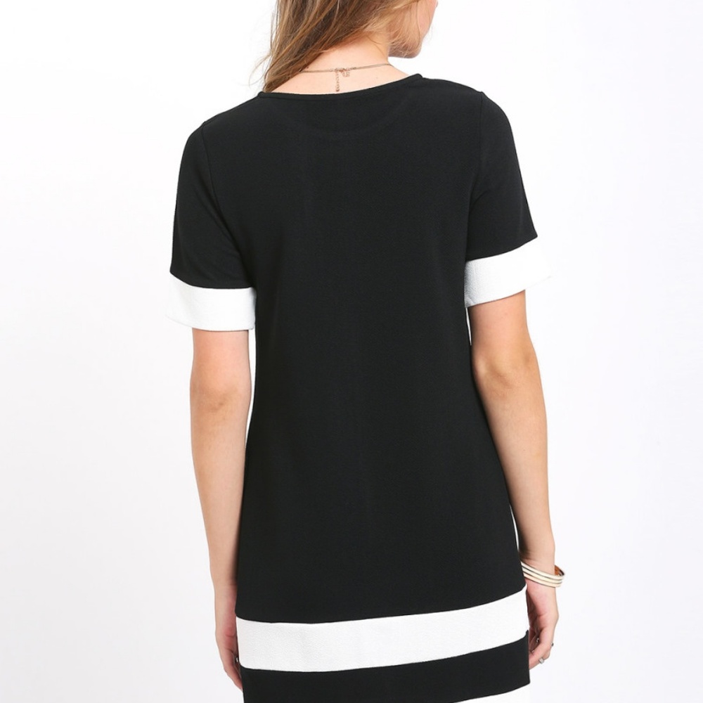 Black Shift Dress - Picture 4 of 4
